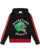 Gucci Magnetismo Animale Chenille Sweatshirt - Black