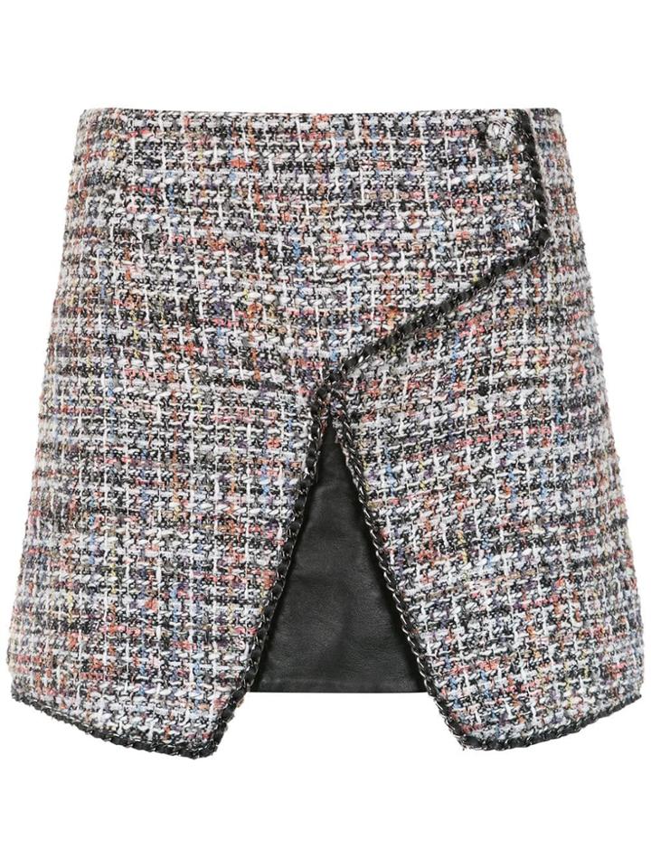 Andrea Bogosian Tweed Mini Skirt - Multicolour