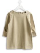 Lost And Found Kids Piqué Cotton Top, Girl's, Size: 8 Yrs, Nude/neutrals