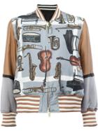 Undercover Reversible Bomber Jacket - Multicolour