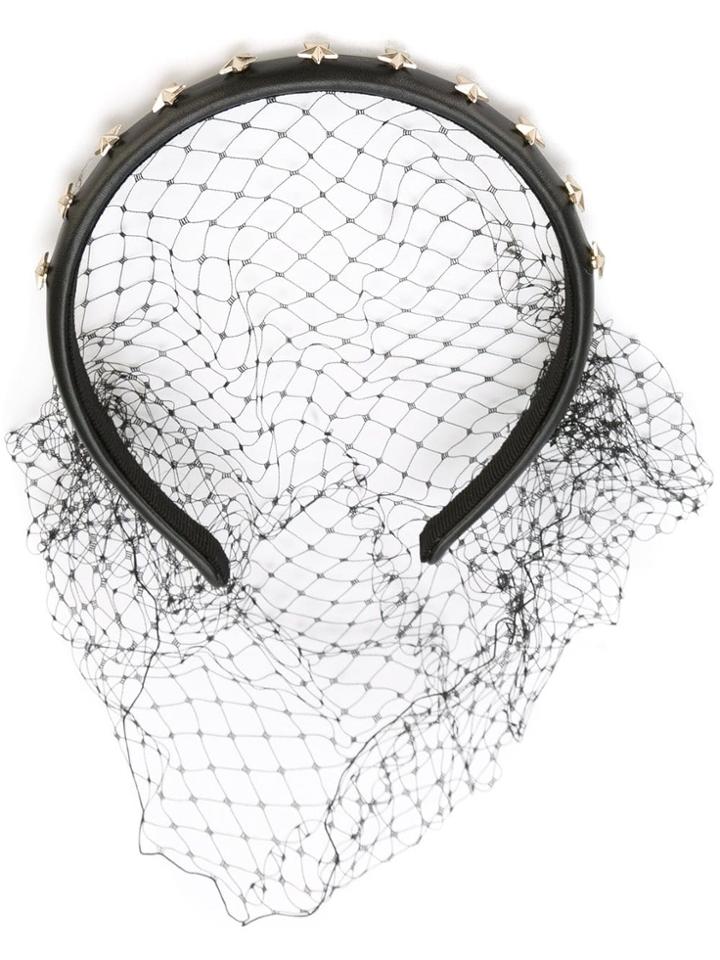 Red Valentino Tulle Hairband - Black