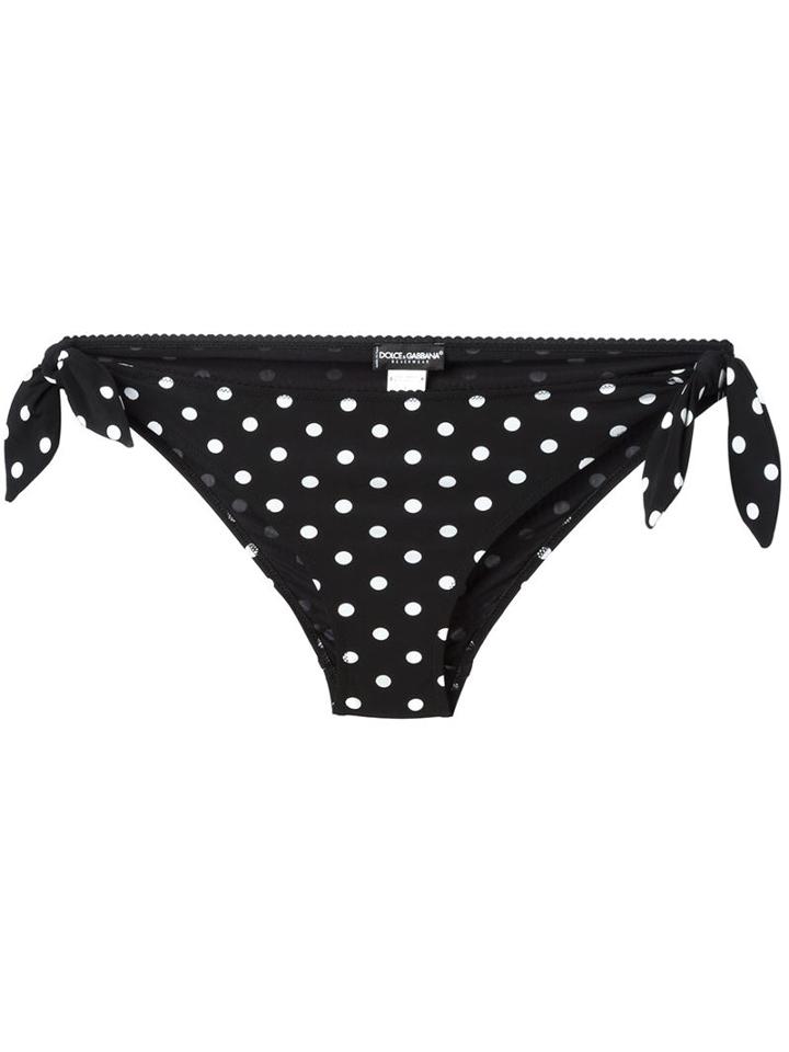 Dolce & Gabbana Polka Dot Bikini Bottoms