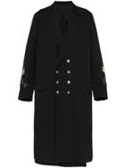 Bed J.w. Ford Oversized Double-breasted Coat - Black