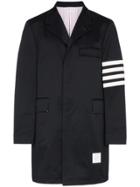Thom Browne Chesterfield Unconstructed Overcoat - Blue
