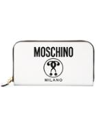 Moschino Logo Print Wallet