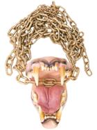 Comme Des Garçons Homme Plus Jaw Chain Neckpiece - Gold