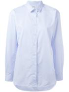 Toteme - Loose Fit Shirt - Women - Cotton - L, Women's, Blue, Cotton