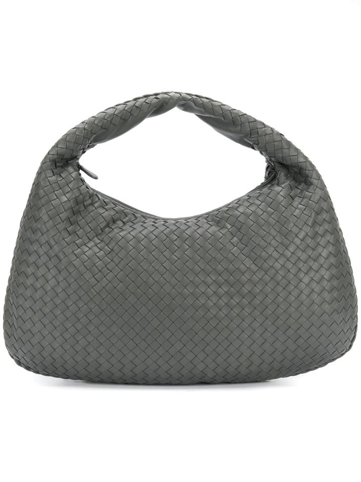 Bottega Veneta Interlaced Design Tote - Grey