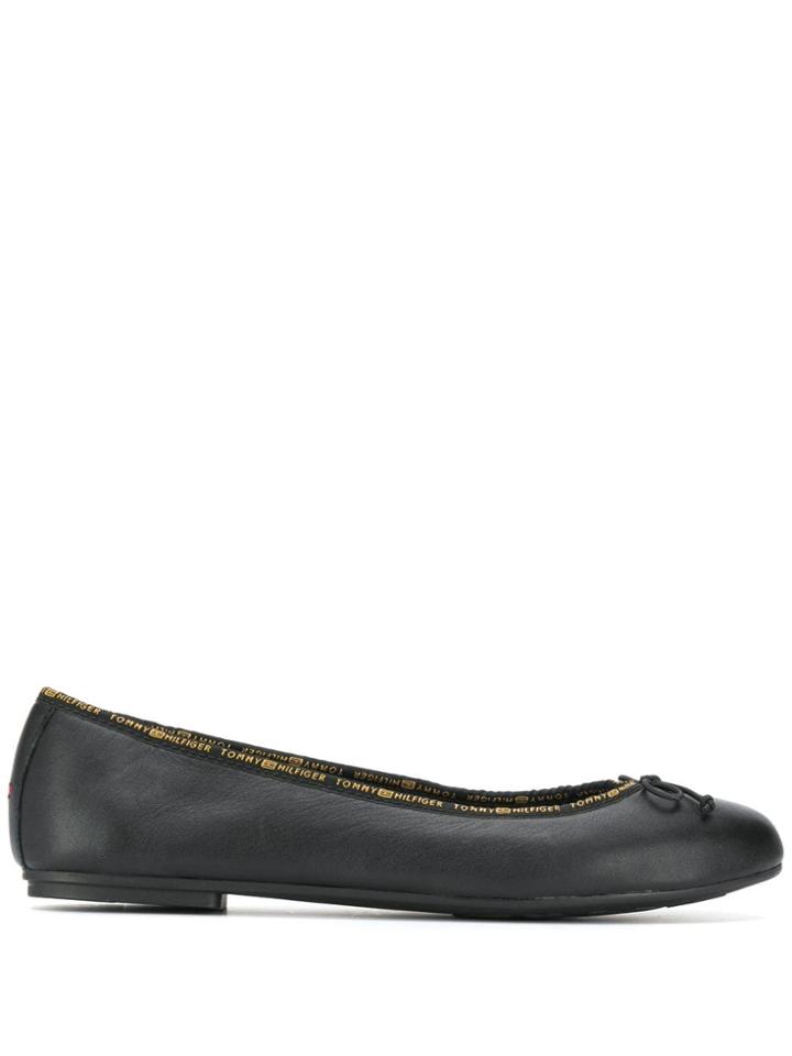 Tommy Hilfiger Ballerina Flats - Black