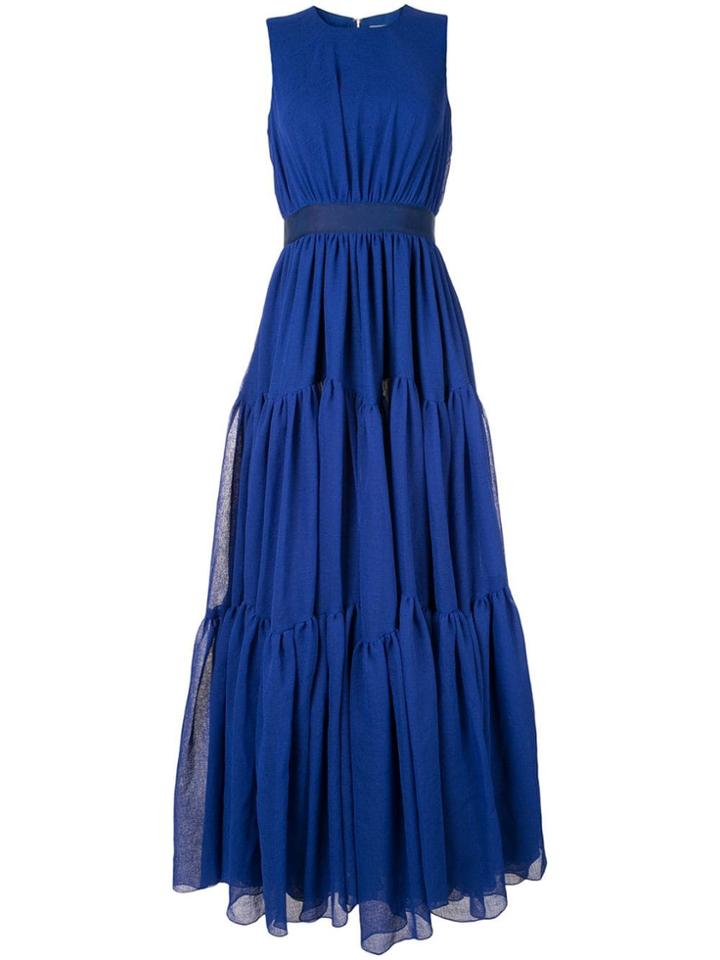Maison Rabih Kayrouz Tiered Gown - Blue