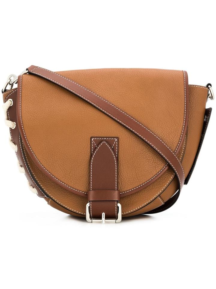 Jw Anderson Saddle Bag - Brown