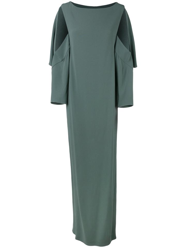 Chalayan Open Sleeve Dress - Green