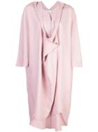 The Celect Flared Poncho Dress - Pink