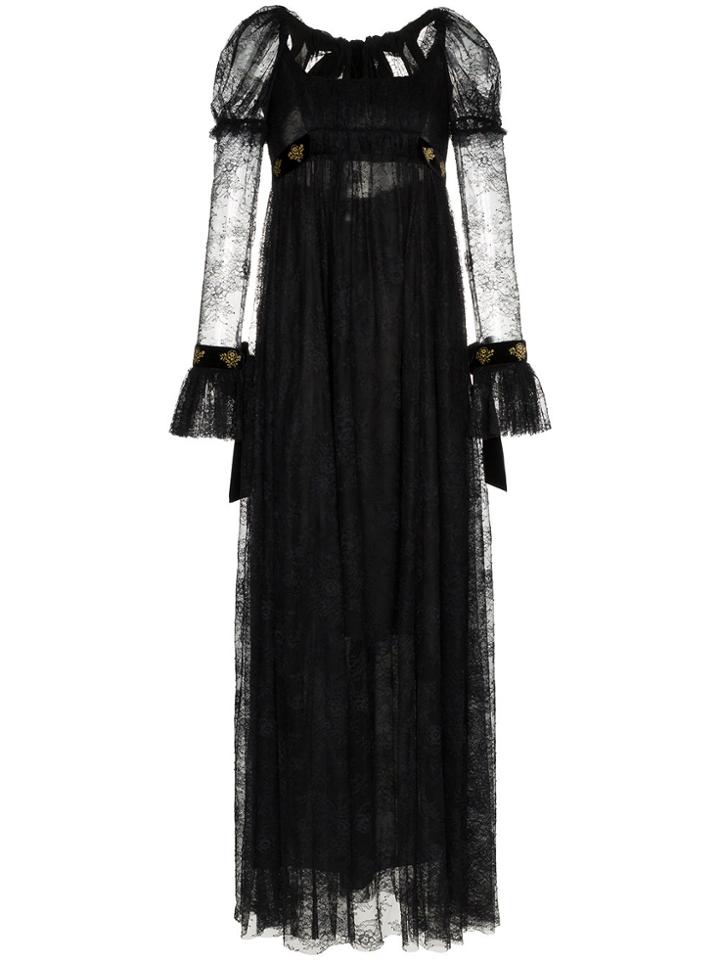 Philosophy Di Lorenzo Serafini Lace Bustier Dress - Black