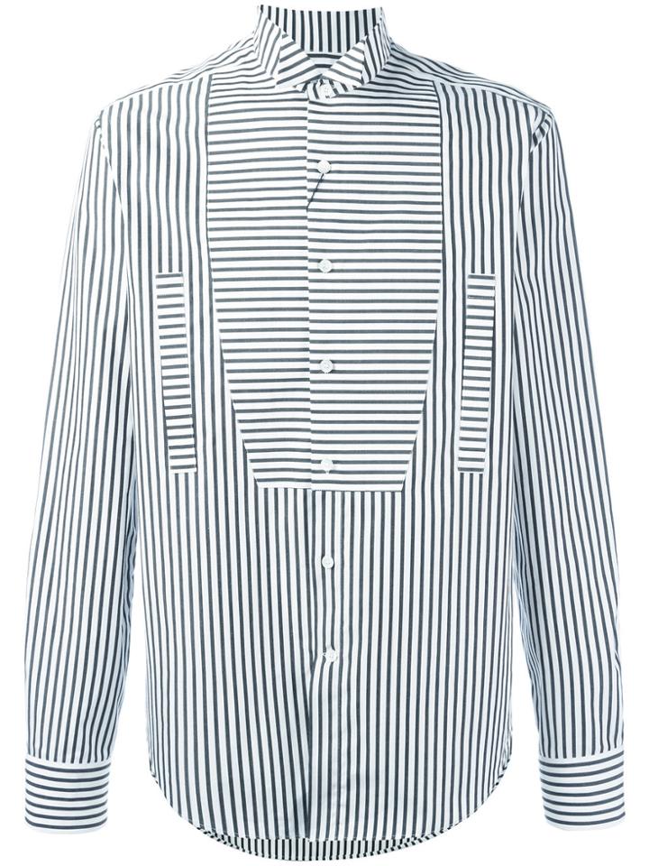 Loewe Stripe Panel Shirt - White