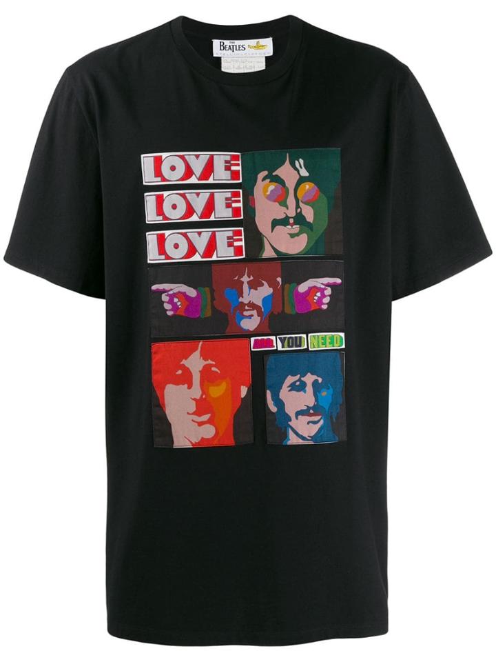 Stella Mccartney The Beatles Print T-shirt - Black