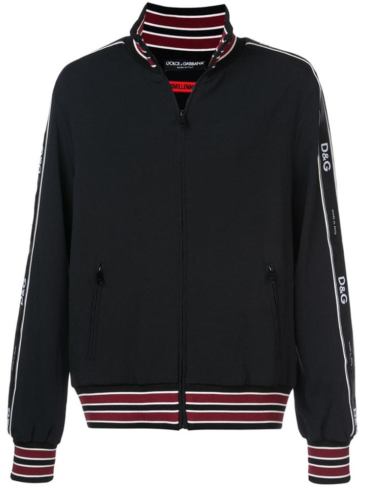 Dolce & Gabbana Zipped Sports Jacket - Black