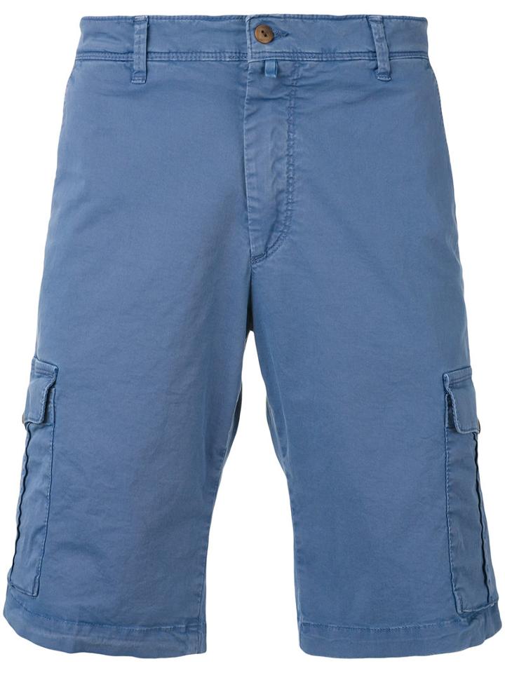 Briglia 1949 - Cargo Shorts - Men - Cotton/spandex/elastane - 35, Blue, Cotton/spandex/elastane