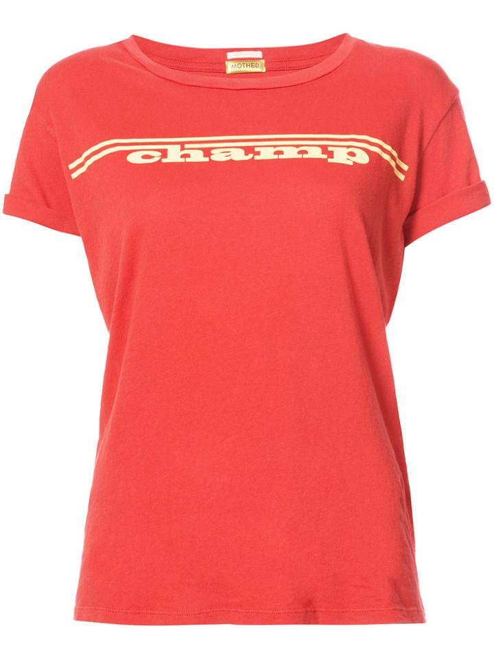 Mother Faded Retro T-shirt - Red