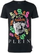 Philipp Plein Graffiti Skull T-shirt - Black