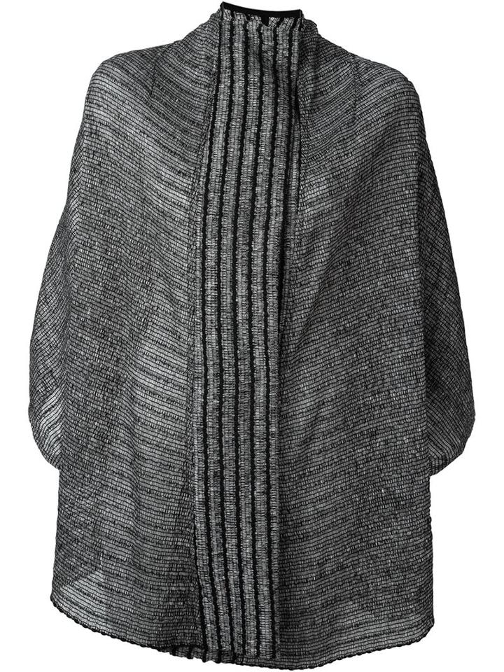 Lost & Found Ria Dunn Striped Knit Reversible Jacket