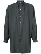 Horisaki Design & Handel Sheer Long Shirt - Black