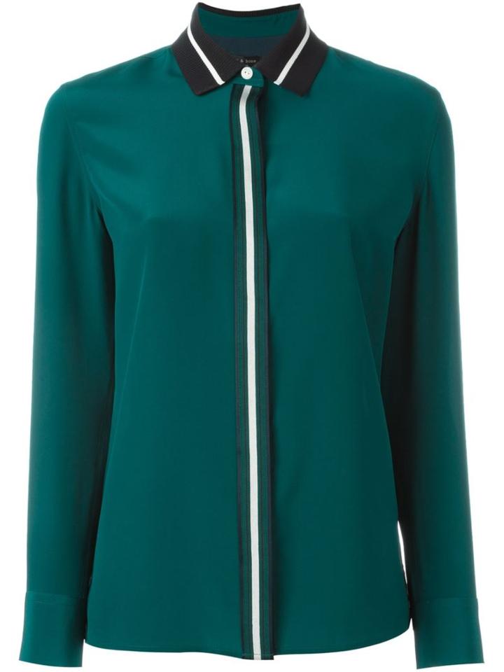 Rag & Bone Contrast Collar Shirt