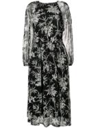 Essentiel Antwerp Floral Day Dress - Black