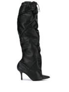 Marc Ellis Quilted Toggle Fastened Boots - Black