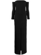 Solace London Odine Maxi Dress - Black