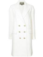 Giambattista Valli Tailored Fitted Coat - White