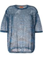 Missoni Loose Knit Top - Blue
