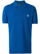 Ps By Paul Smith Embroidered Logo Polo Shirt - Blue