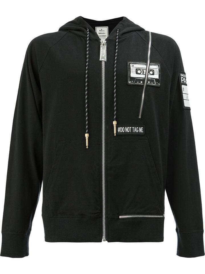 Maison Mihara Yasuhiro Multi Patch Hoodie - Black