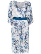 Tufi Duek Midi Printed Dress - White