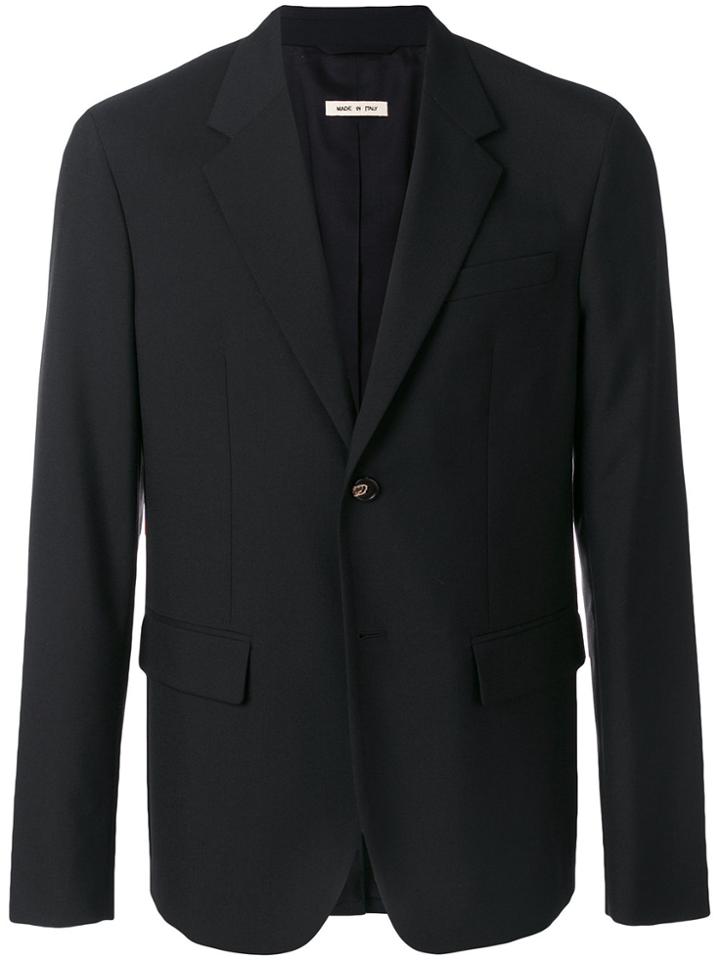Marni Classic Straight Fit Blazer - Black