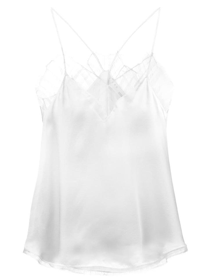 Iro Lace Trim Cami - Neutrals