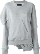 Nicopanda Asymmetric Layered Sweatshirt
