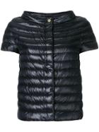 Herno Short Sleeves Puffer Jacket - Black