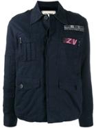 Zadig & Voltaire Patch-embellished Flight Jacket - Blue