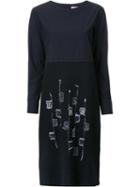 Jimi Roos Black Knitted Dress, Women's, Size: Medium, Cotton