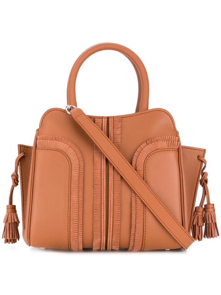 Tod's Sella Small Tote - Brown