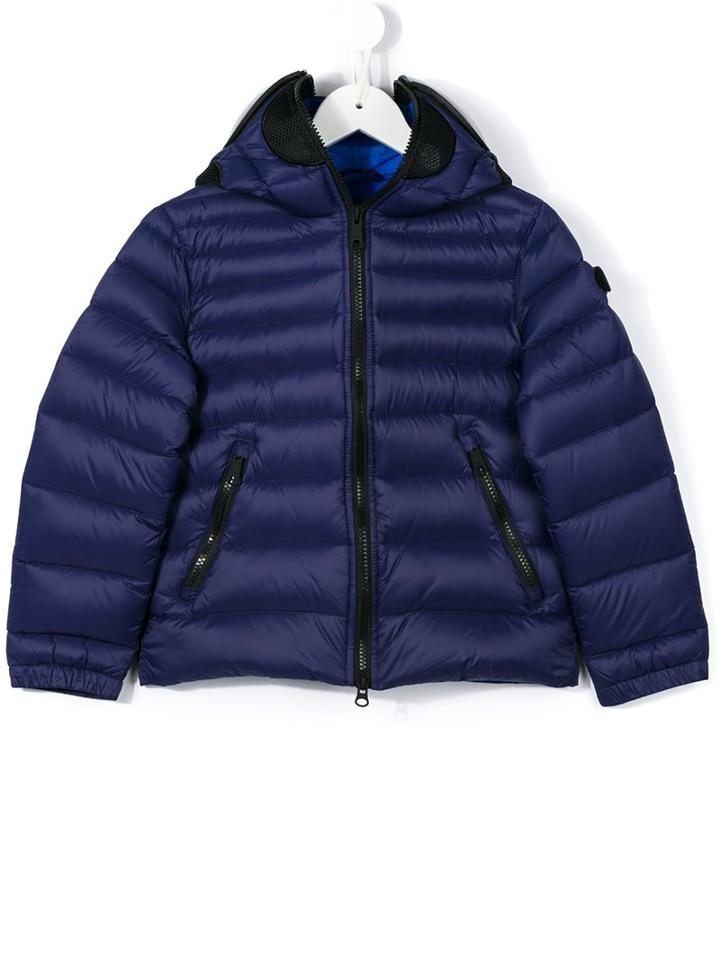 Ai Riders On The Storm Kids Masked Padded Jacket, Boy's, Size: 10 Yrs, Blue