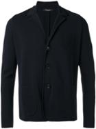 Roberto Collina - Knit Blazer - Men - Cotton - 48, Blue, Cotton