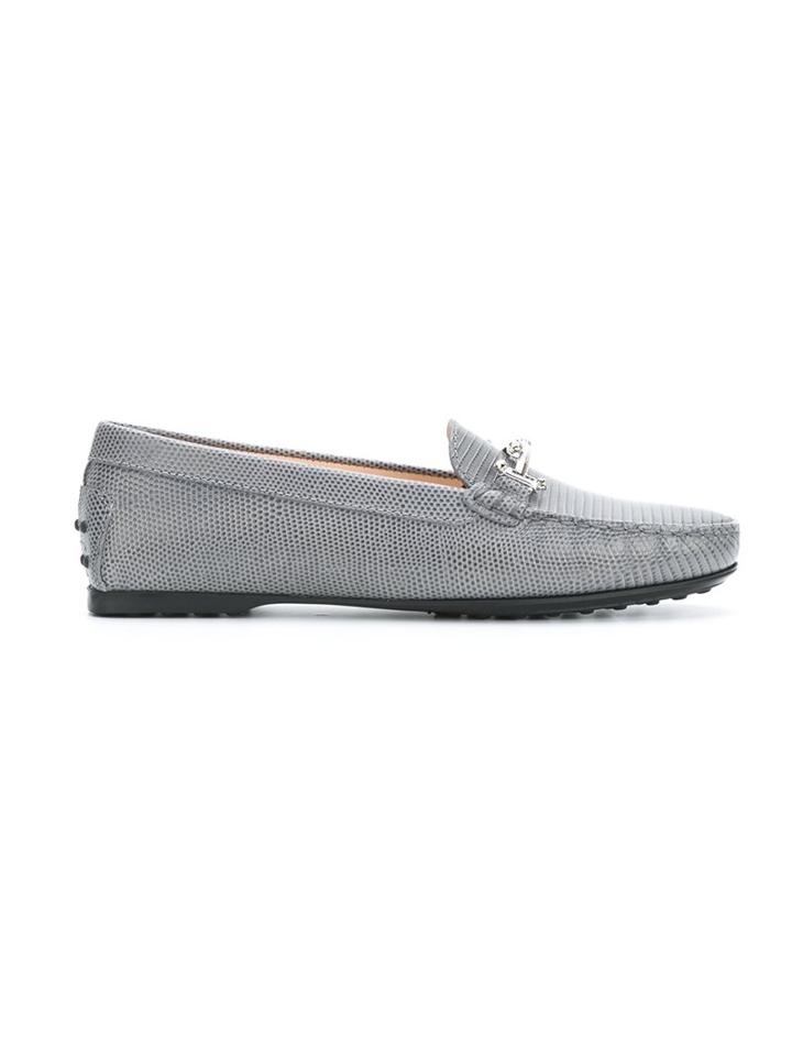 Tod's Tod's Xxw0lu0r080jinb607 B607 Leather/fur/exotic Skins->calf Leather