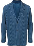 Homme Plissé Issey Miyake Palazzo Pleat Blazer - Blue