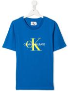Calvin Klein Kids Logo T-shirt - Blue