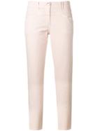Closed Straight Trousers - Pink & Purple