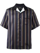 3.1 Phillip Lim Striped Shirt, Men's, Size: Large, Viscose
