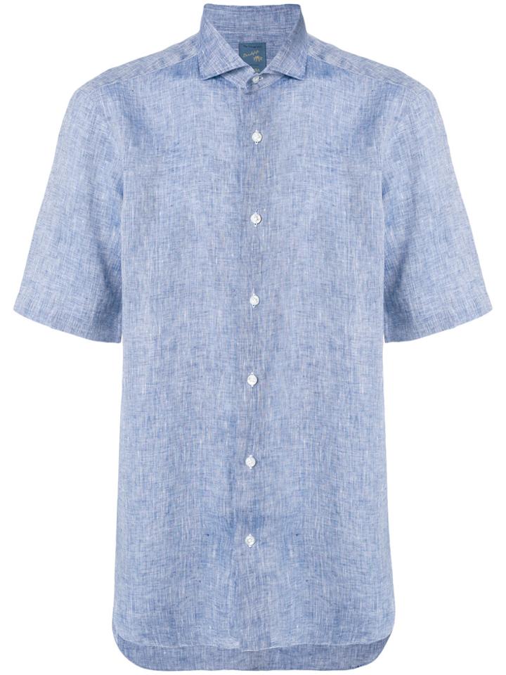 Barba Short-sleeve Shirt - Blue